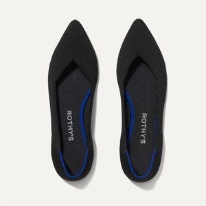 Rothy’s Black Solid points, size 10